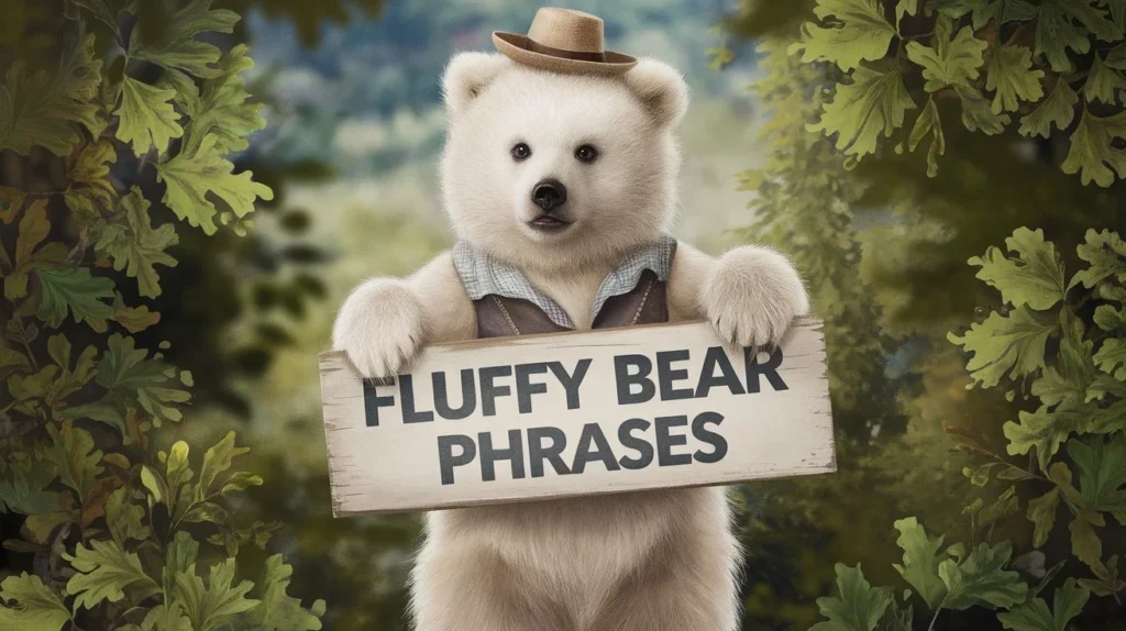 Fluffy Bear Phrases