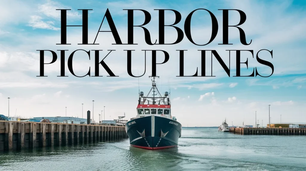 Harbor Pick Up Lines
