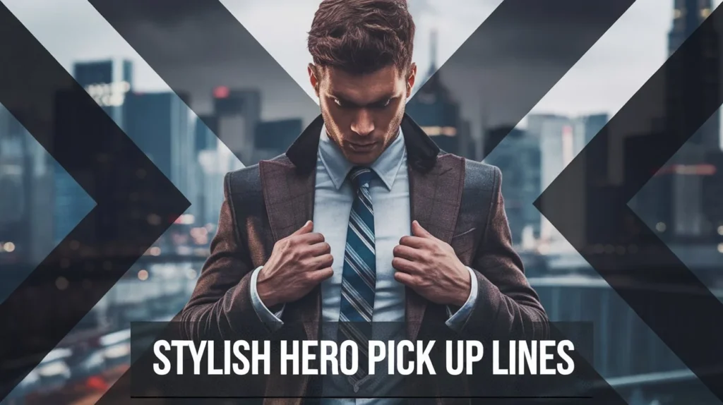 Stylish Hero Pick Up Lines