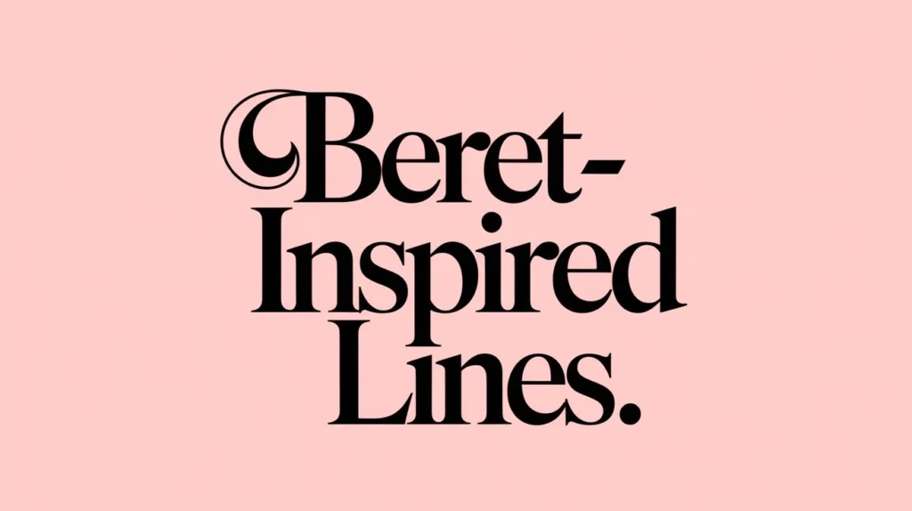 Beret-Inspired Lines