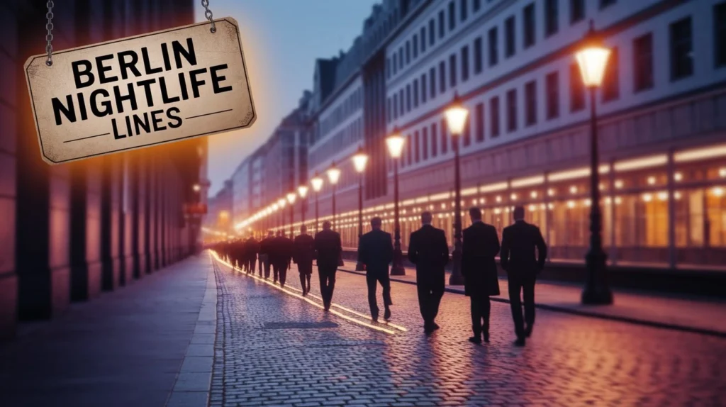 Berlin Nightlife Lines