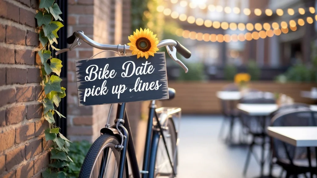 Bike Date Pick Up Lines