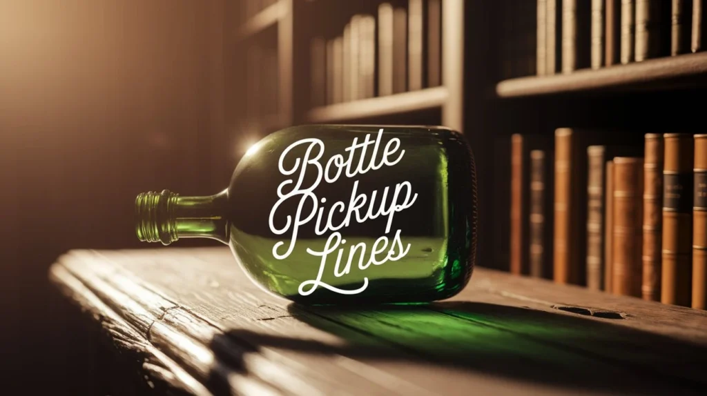 Bottle Pickup Lines