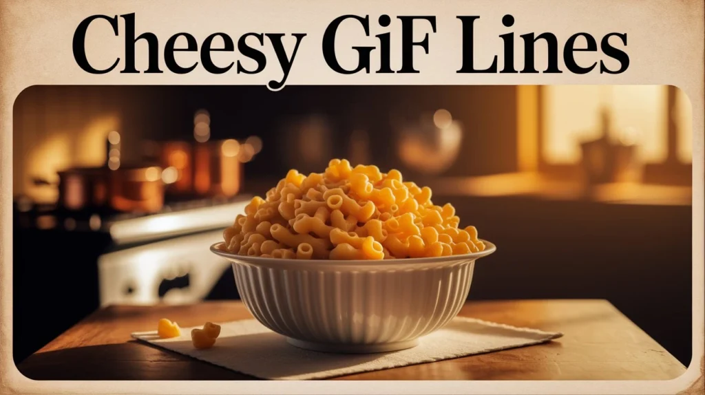Cheesy Gif Lines