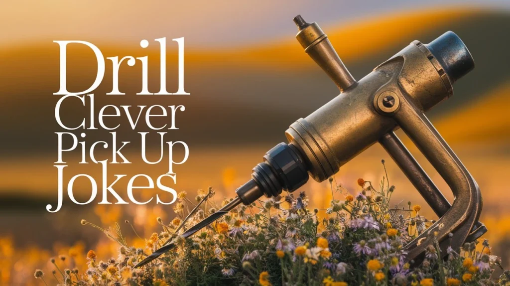 Drill Clever Pick Up Jokes