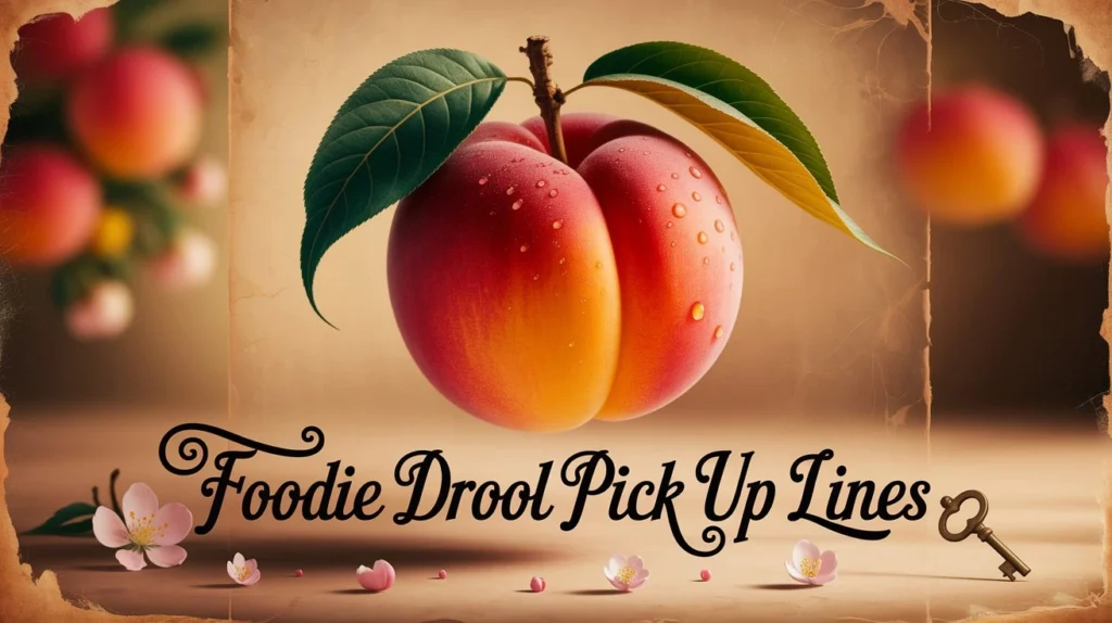 Foodie Drool Pick Up Lines