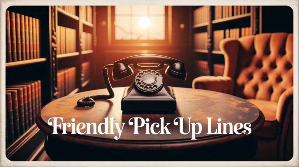 Friendly Pick Up Lines