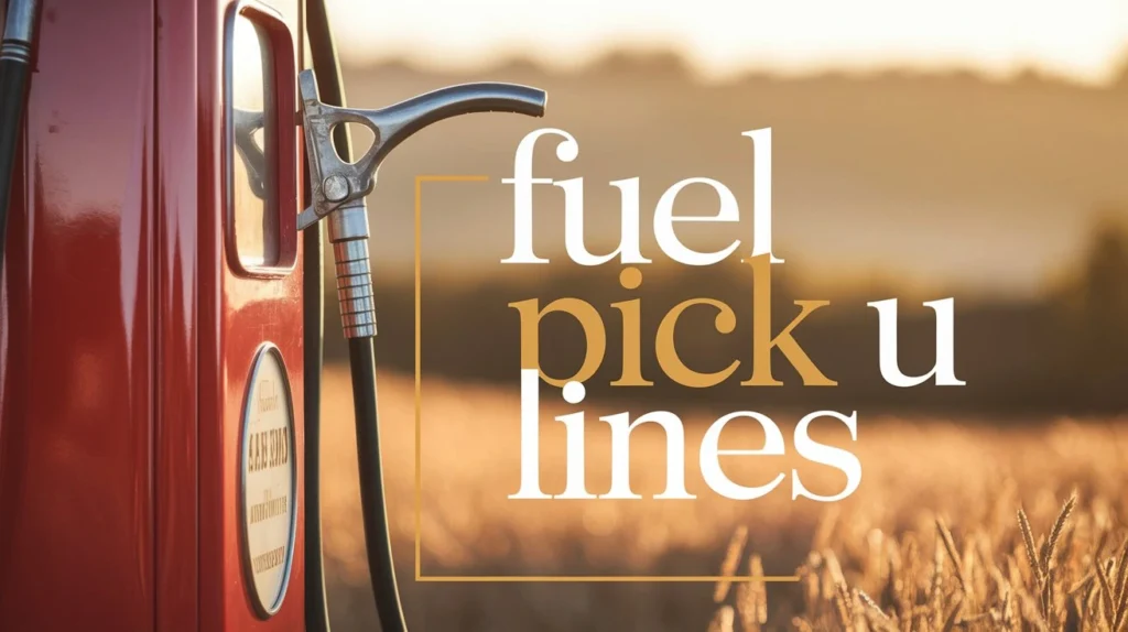 Fuel Pick Up Lines