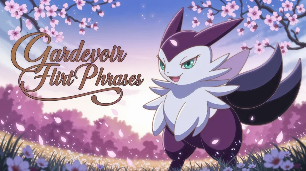Gardevoir Flirt Phrases