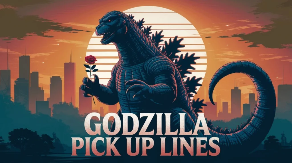 Godzilla Pick Up Lines