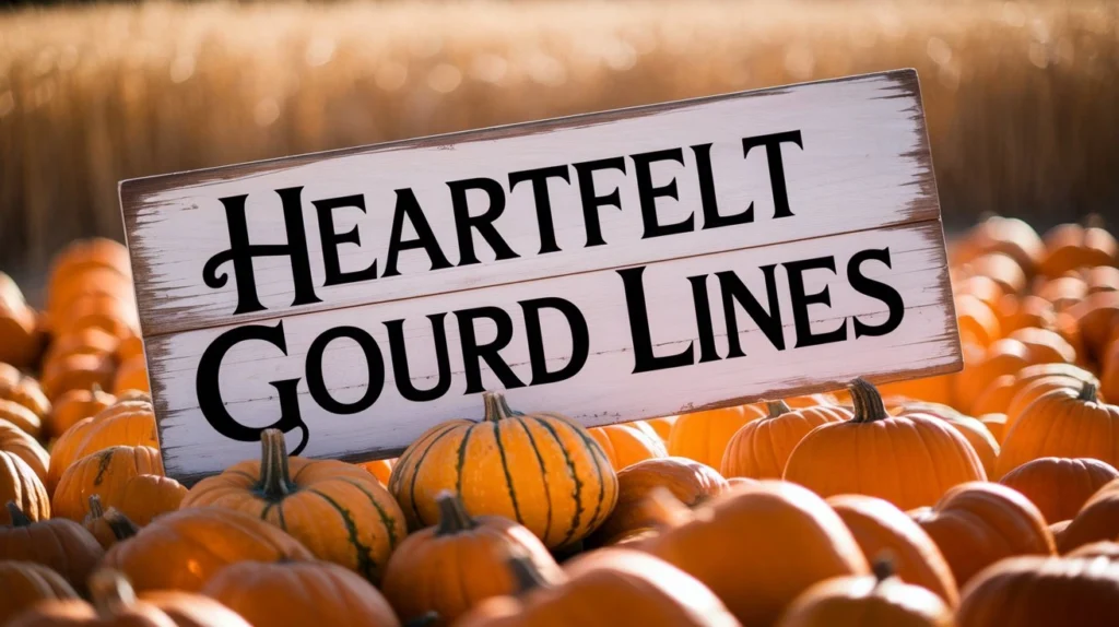 Heartfelt Gourd Lines
