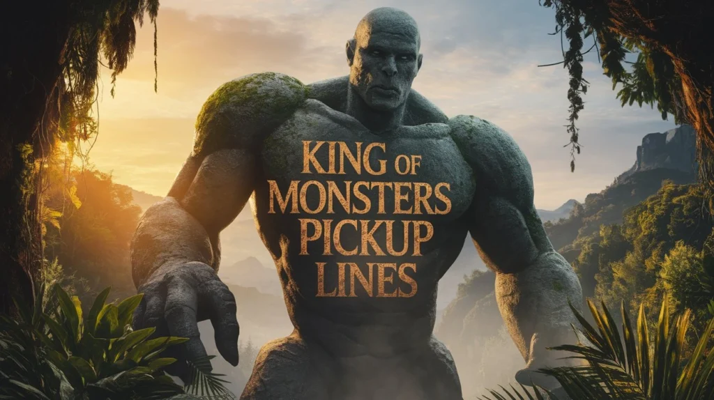 King Of Monsters Pickup Lines