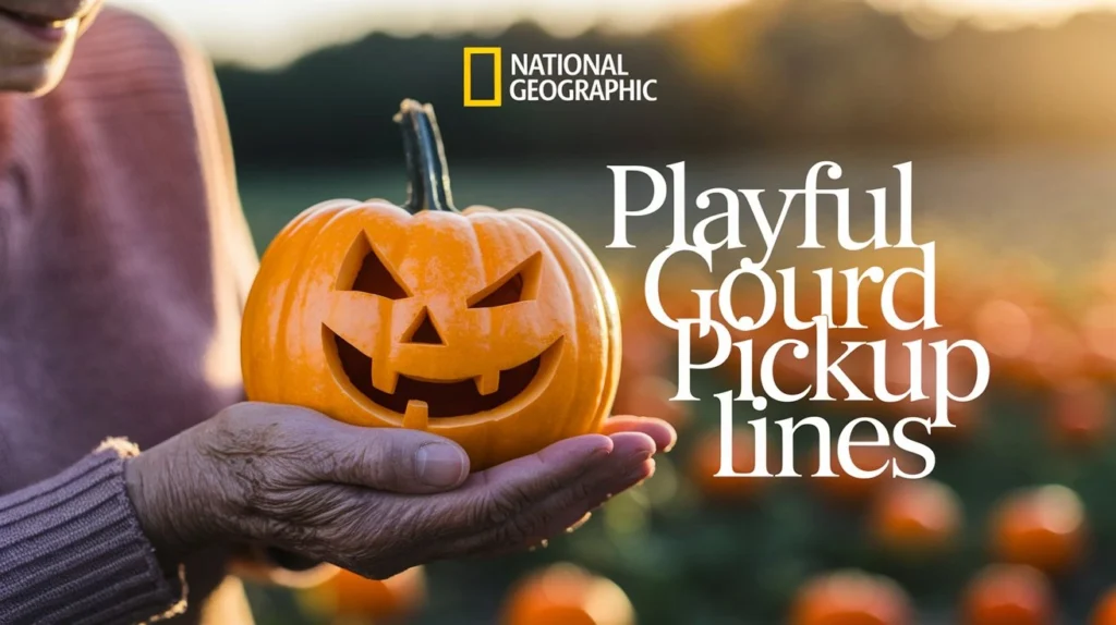 Playful Gourd Pickup Lines