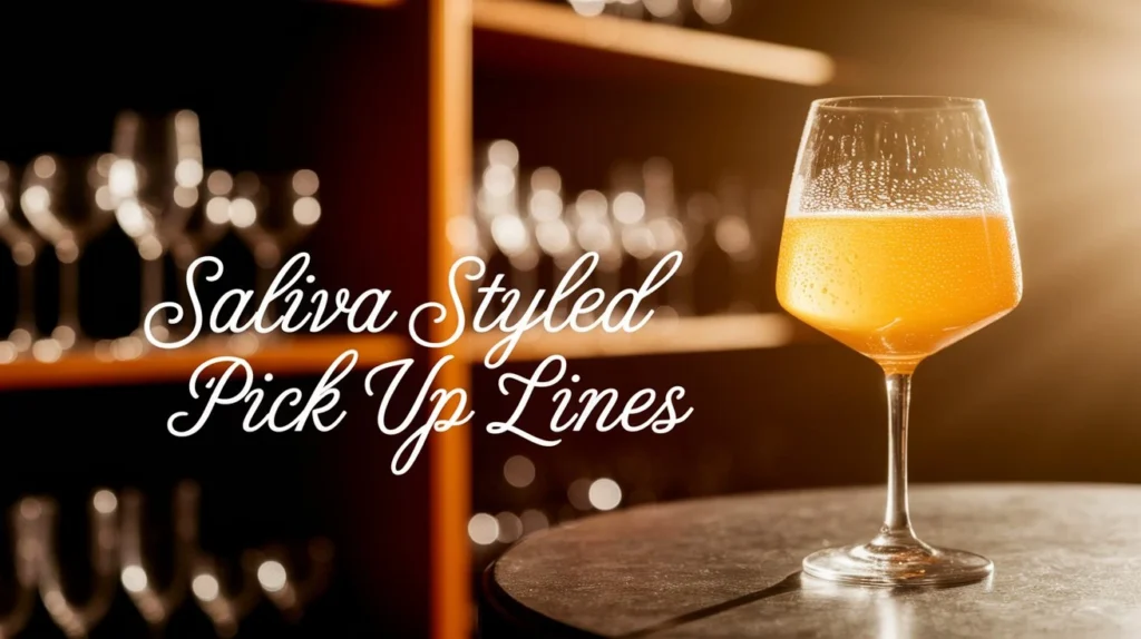 Saliva Styled Pick Up Lines