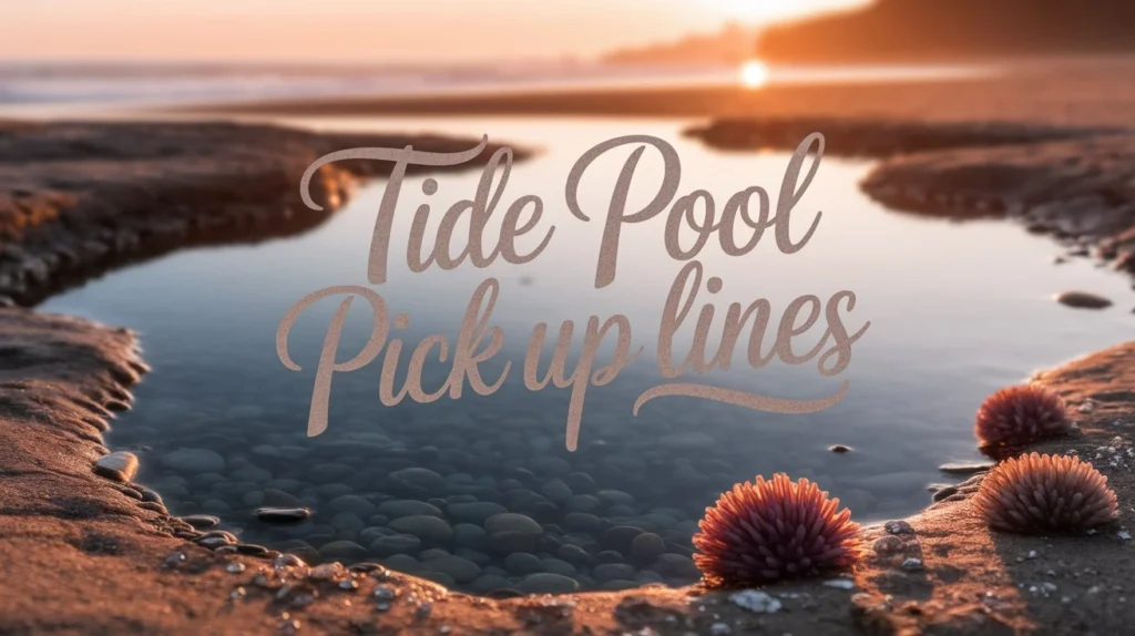 Tide Pool Pick Up Lines