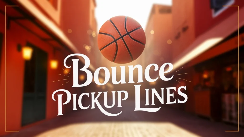 Bounce Pickup Lines