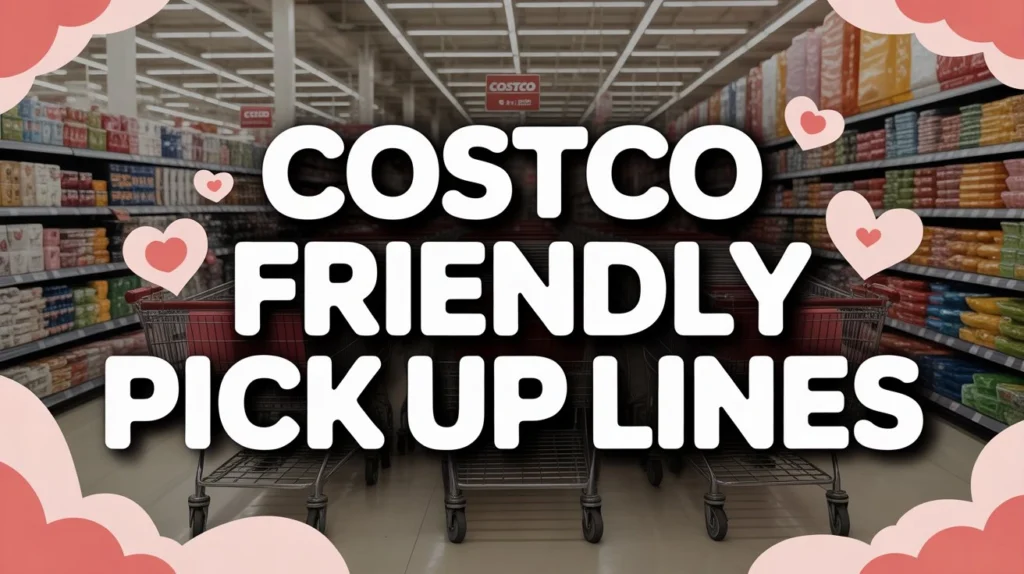 Costco Friendly Pick Up Lines