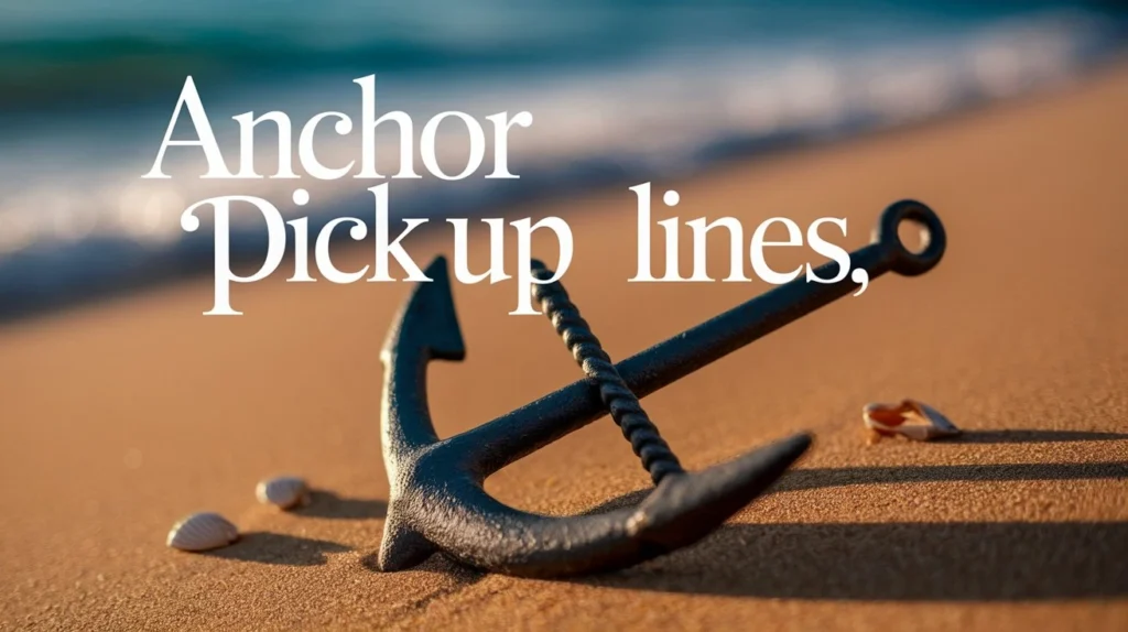 Anchor Pick Up Lines