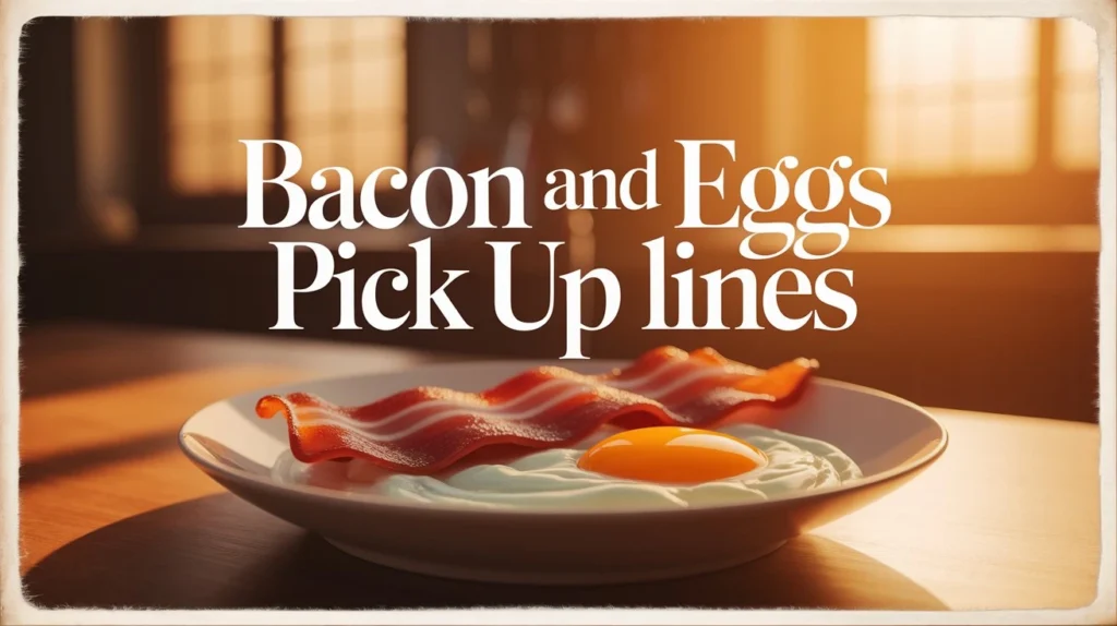 Bacon And Eggs Pick Up Lines