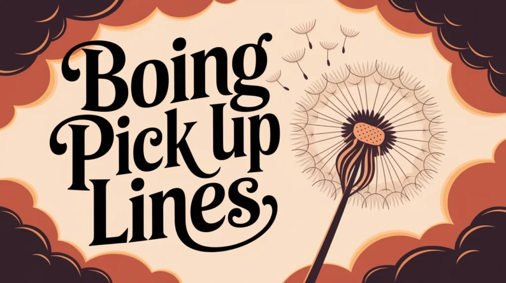 Boing Pick Up Lines