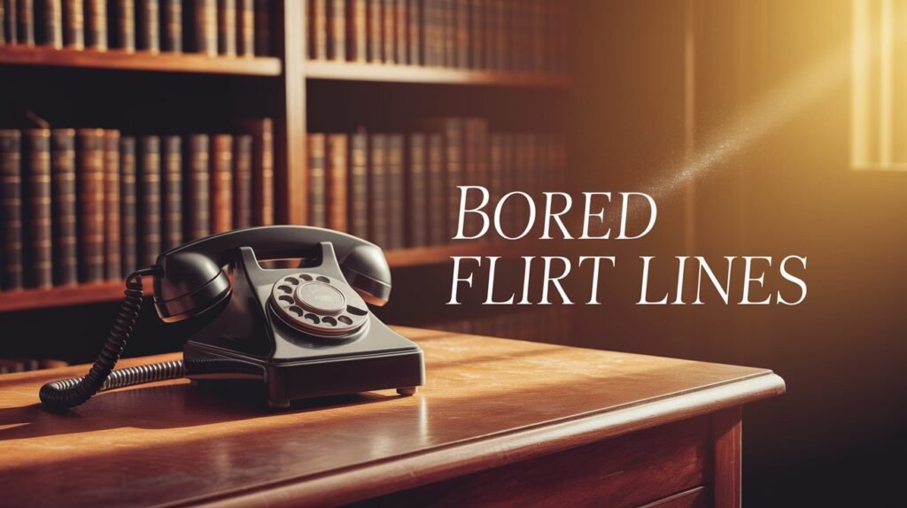 Bored Flirt Lines
