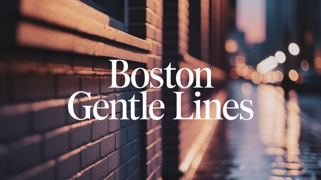 Boston Gentle Lines
