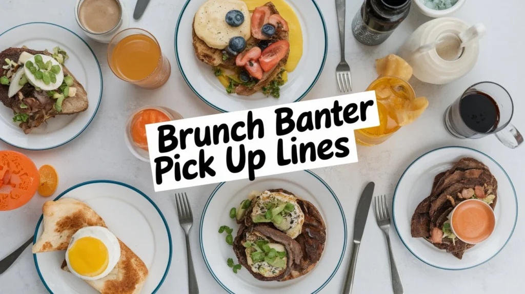 Brunch Banter Pick Up Lines