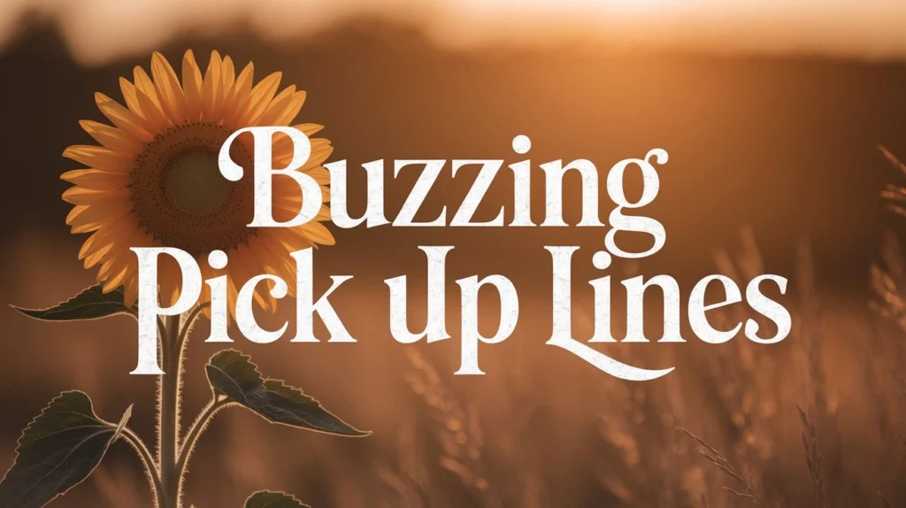 Buzzing Pick Up Lines