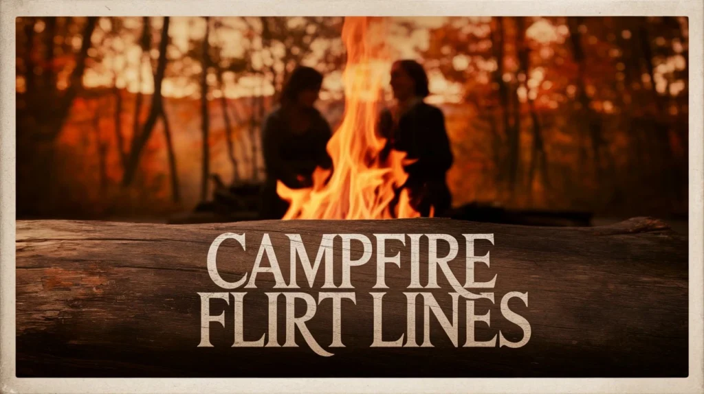 Campfire Flirt Lines