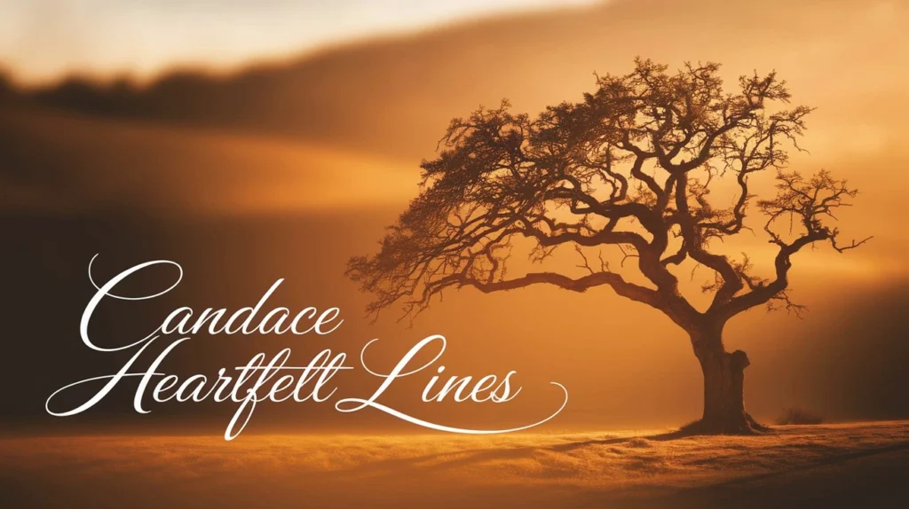 Candace Heartfelt Lines