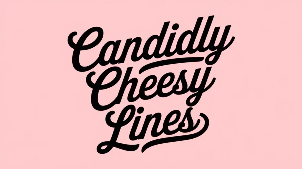 Candidly Cheesy Lines