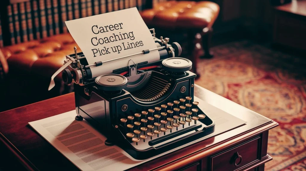 Career Coaching Pick Up Lines