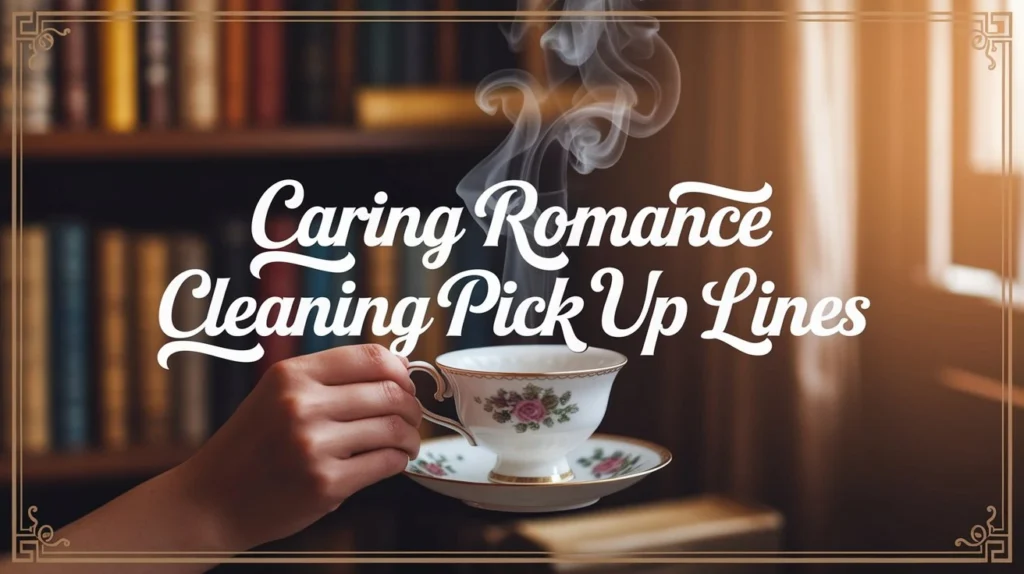 Caring Romance Cleaning Pick Up Lines