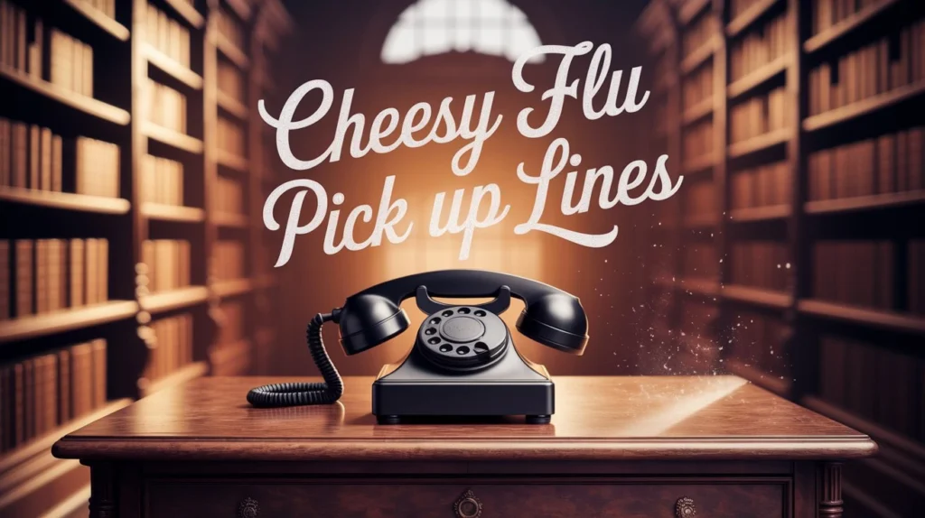 Cheesy Flu Pick Up Lines