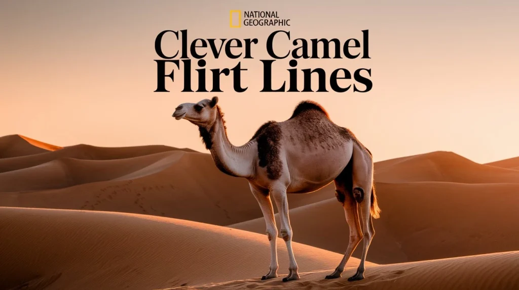 Clever Camel Flirt Lines