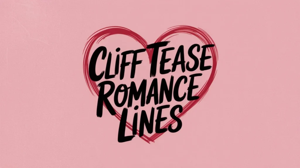 Cliff Tease Romance Lines