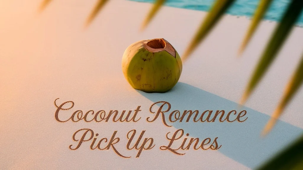 Coconut Romance Pick Up Lines