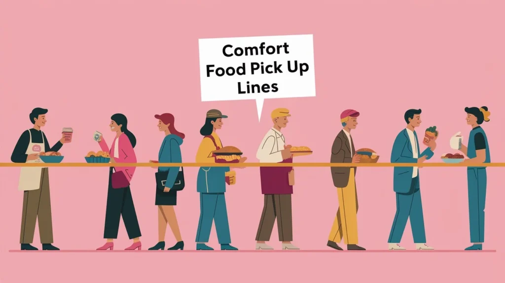 Comfort Food Pick Up Lines