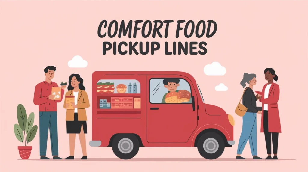 Comfort Food Pickup Lines