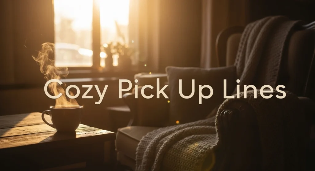 Cozy Pick Up Lines
