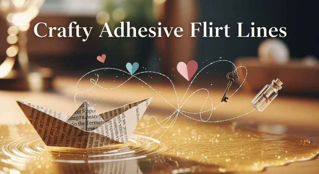 Crafty Adhesive Flirt Lines