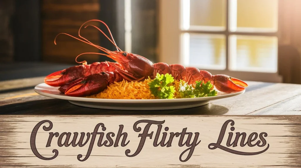 Crawfish Flirty Lines
