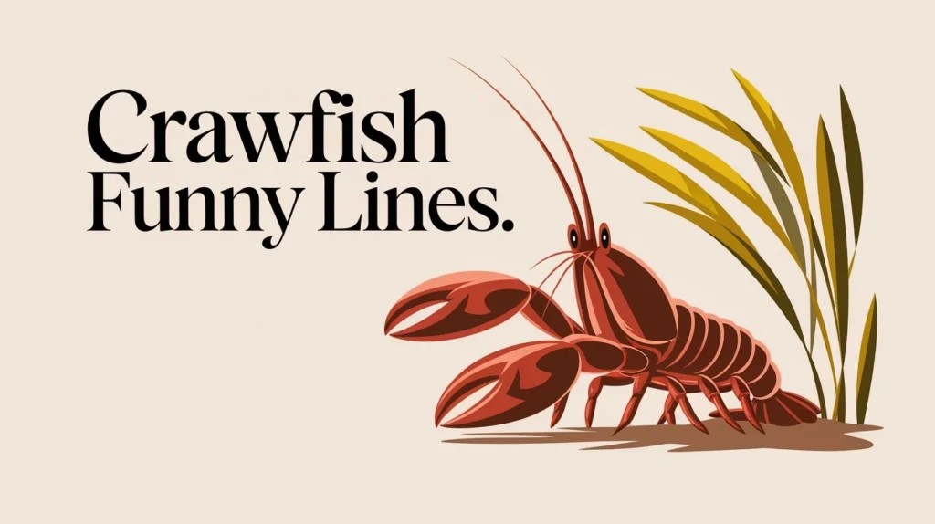 Crawfish Funny Lines