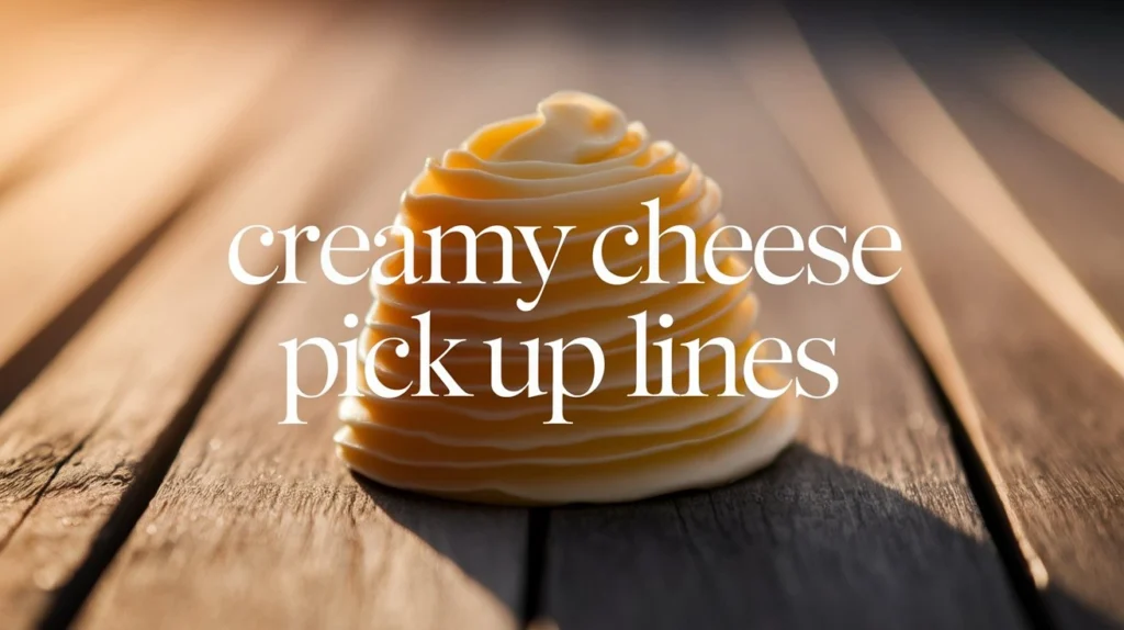 Creamy Cheese Pick Up Lines