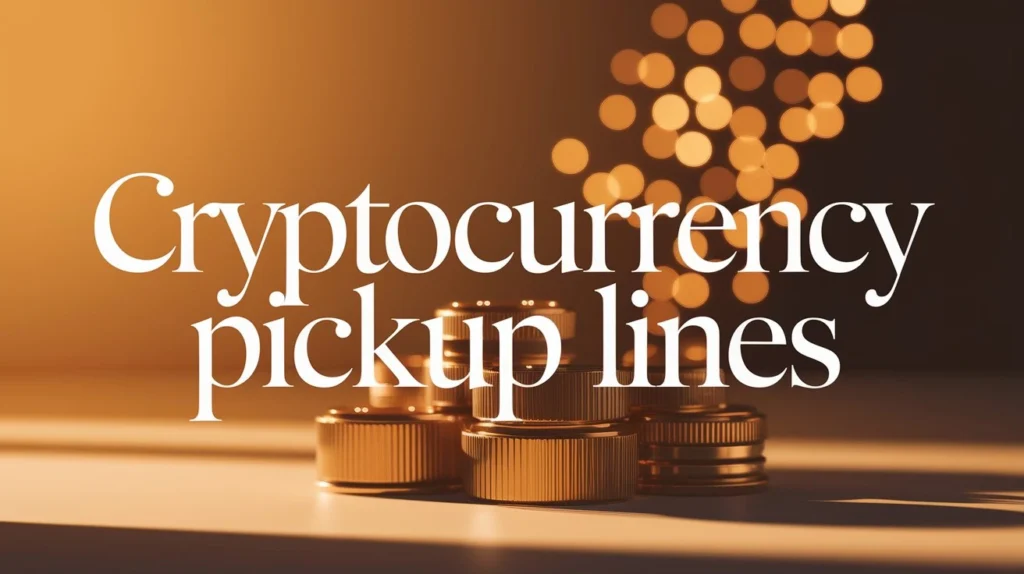 Cryptocurrency Pickup Lines