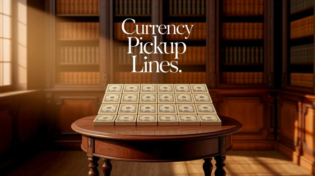 Currency Pickup Lines