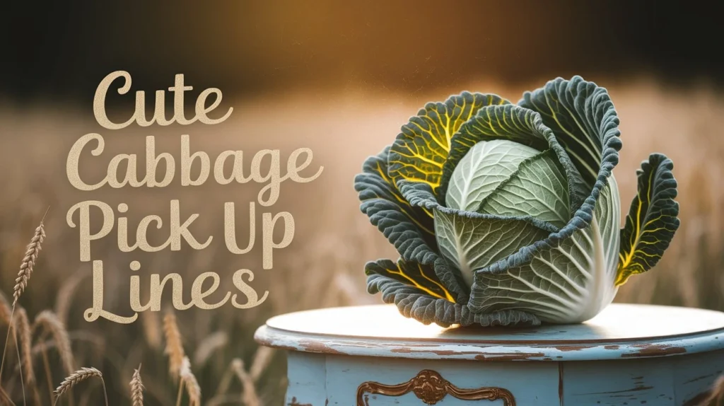 Cute Cabbage Pick Up Lines