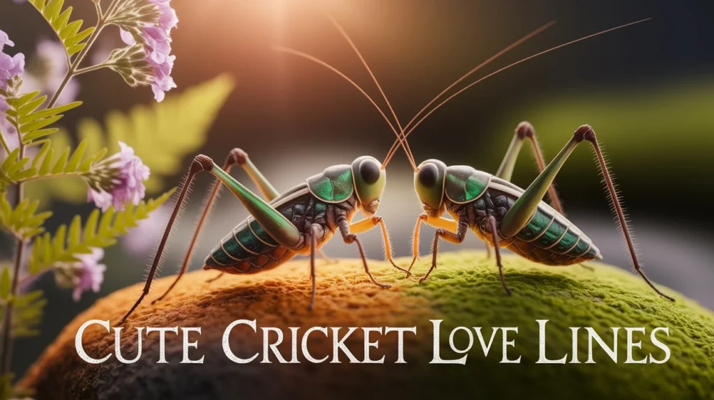 Cute Cricket Love Lines
