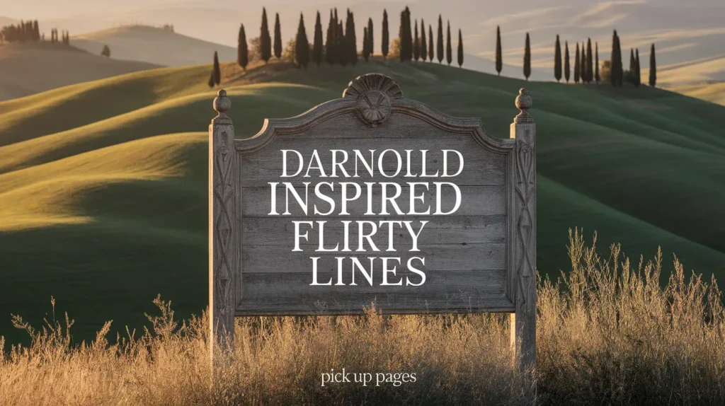 Darnold Inspired Flirty Lines