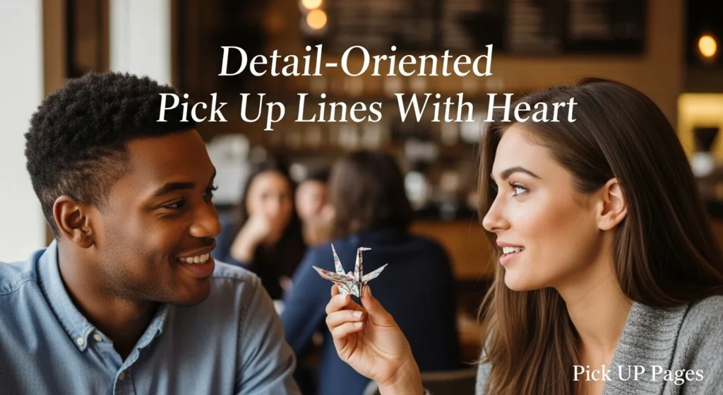 Detail-Oriented Pick Up Lines With Heart